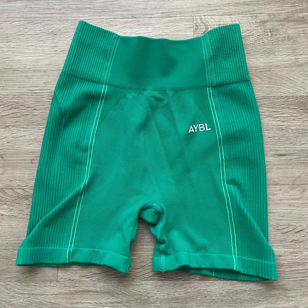 Green AYBL shorts